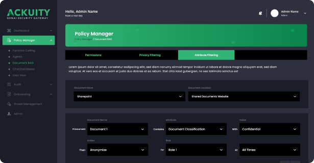 ACKUITY_PM_Attribute Filtering