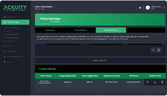 ACKUITY_PM_Attribute Filterisng