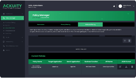ACKUITY_PM_Attribute Filterisng