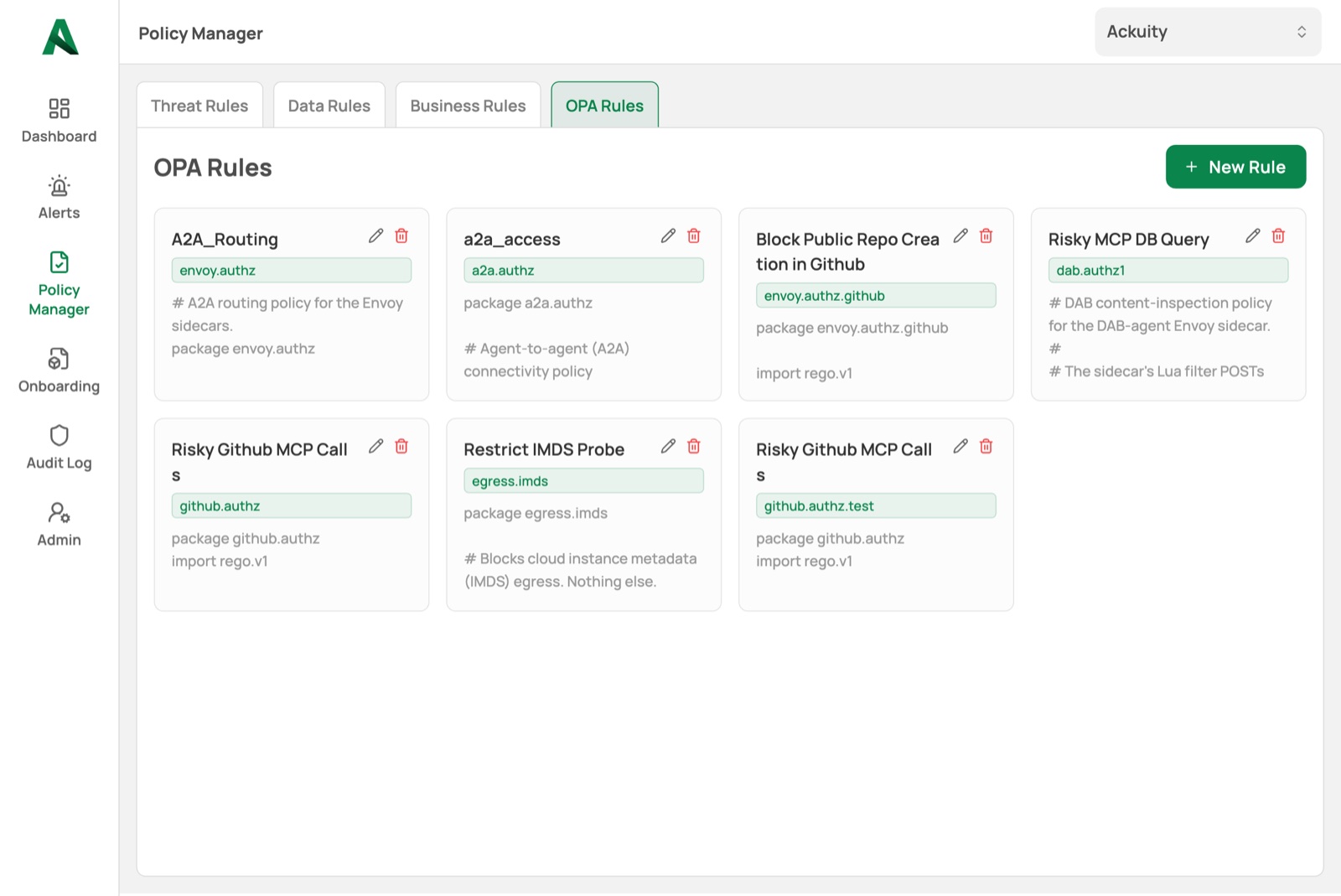 Execution policies can define boundaries around tool and infrastructure access. The incident-response example is illustrative.